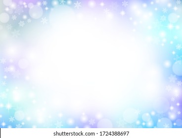 Christmas snowflake glitter beautiful background