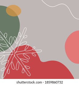 Christmas snowflake in a hand drawn linear style.