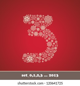 Christmas snowflake number three