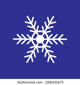 Christmas snowflake seamless pattern. Winter christmas snow flake ice crystal element for design. Christmas logo icon. Xmas frost flat silhouette symbol isolated on background. Vector illustration.