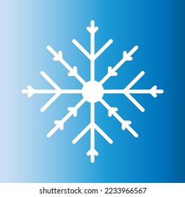 Weihnachtsschneeflocken nahtloses Muster. Weihnachtsfrost-Silhouette-Symbol einzeln auf Hintergrund. Weihnachts-Logo-Symbol. Winterschneeflöckchen Eiskristall für Design. Vektorgrafik.