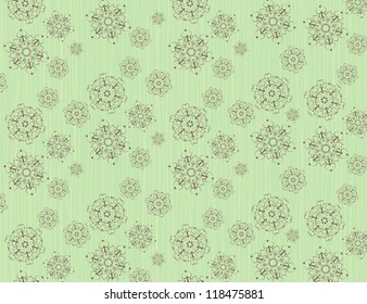 christmas snowflake vector background