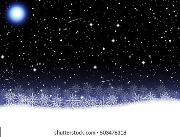 Christmas Snowflake vector illustration