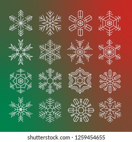 Christmas Snowflake Vectors
