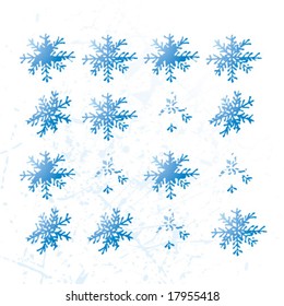 Christmas snowflakes