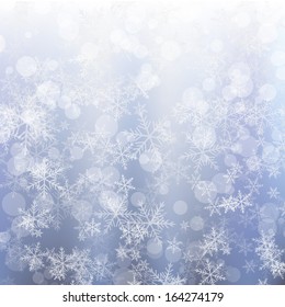 Christmas Snowflakes Background