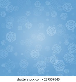 Christmas snowflakes background, Christmas snowflakes background