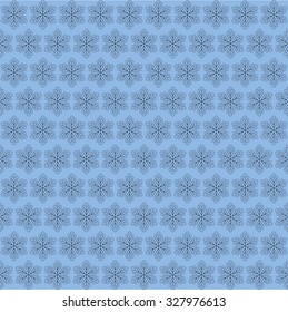 Christmas snowflakes background. 