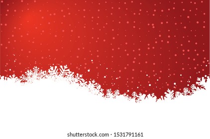 Christmas Snowflakes background with stars abstract vector illustration eps10