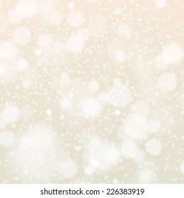 Christmas snowflakes background vector blue light abstract christmas