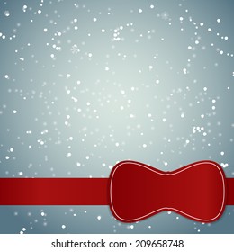 Christmas Snowflakes Background Vector Illustration 