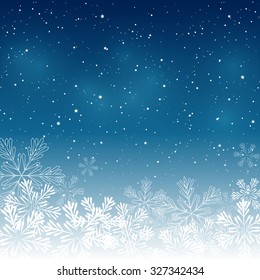 Christmas snowflakes background for Your design