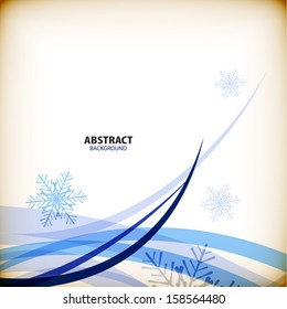 Christmas snowflakes business abstract background