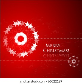 Christmas snowflakes design. Eps10 vector background