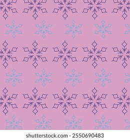 CHRISTMAS SNOWFLAKES DESIGN PATTERN TEXTURE BACKGROUND VECTOR