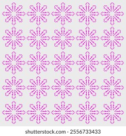 Christmas Snowflakes Design Pattern Texture