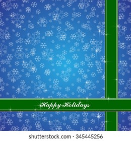 Christmas snowflakes design vector pattern
