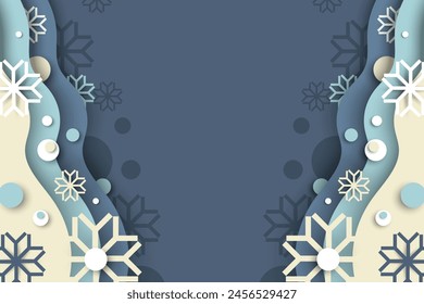 Navidades copos de nieve flama papel textura de fondo