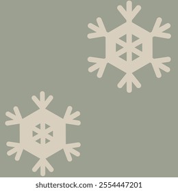 Christmas Snowflakes Holiday seamless pattern design for fashion textile and graphics