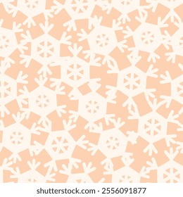 Christmas Snowflakes Holiday seamless pattern design for fashion textile and graphics