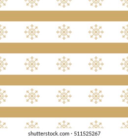 Christmas snowflakes seamless background.