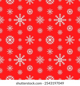 Navidades copos de nieve sin patrón para el fondo, Fondo de pantalla, ilustración, papel envuelto, regalo envuelto