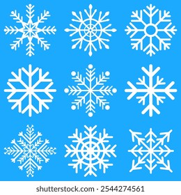 Navidades copos de nieve sin patrón para el fondo, Fondo de pantalla, ilustración, papel envuelto, regalo envuelto