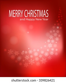 Christmas snowflakes. Vector illustration