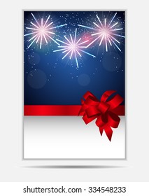 Christmas Snowflakes Website Banner and Card Background Vector Illustration EPS10