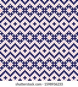 Christmas Snowflakes/Fair Isle Seamless Pattern for website resources, graphics, print designs, fashion textiles, knitwear and etc.