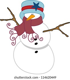 Christmas snowman