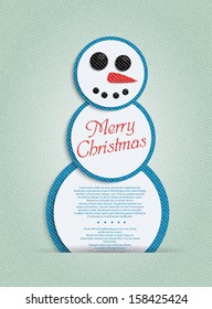 Christmas snowman