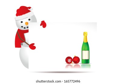 Christmas snowman