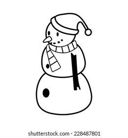 Christmas snowman