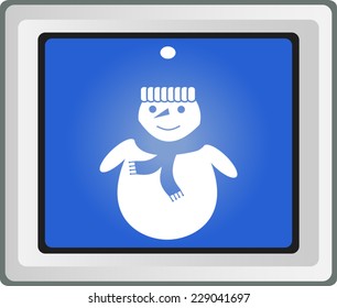 Christmas snowman 