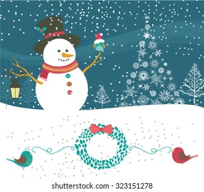 Christmas snowman