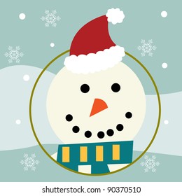 Christmas snowman