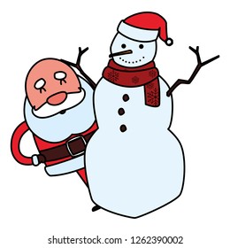 Christmas snowman design