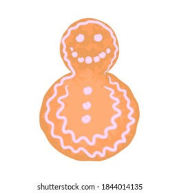 christmas snowman ginger cookies funny cartoon new year snack