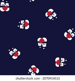 Christmas Snowman seamless pattern design for website graphics, fashion textile