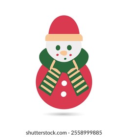  Christmas Snowman Vector. Snowman illustration 