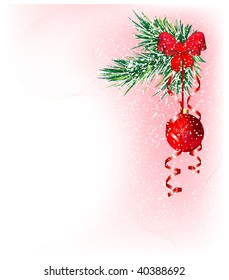 Weihnachtsschneehintergrund