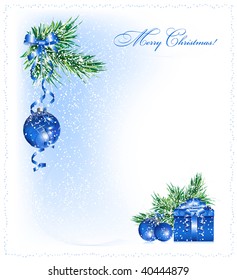 Weihnachtsschneehintergrund