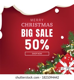 Christmas social media pomote,promotion post templates.post square frame for social media