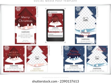 Christmas social media post template 51