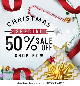 Christmas social media promote,promotion post templates.post square frame for social media