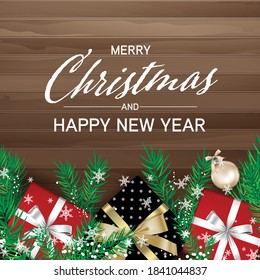 Christmas social media promote,promotion post templates.post square frame for social media 3D vector.