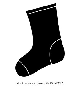 christmas sock decorative icon