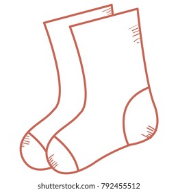 christmas sock decorative icon