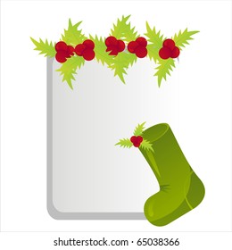 christmas sock frame